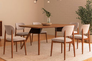 Westbrookd Mesa de Comedor Rectangular con 4 Sillas