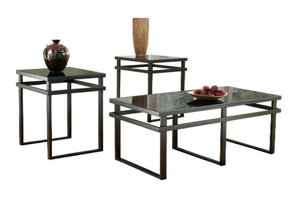 Xia Sofá & Loveseat con 3 Mesas Ocasionales 