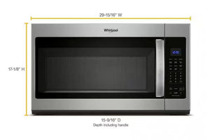 Whirlpool Microonda/Ext 1.9' O/T/R 1000W