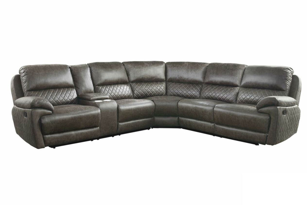 9510 3Pc Recl W/Console Sectional