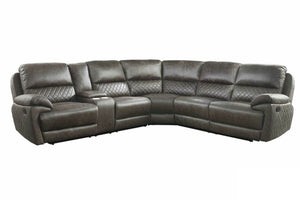 9510 3Pc Recl W/Console Sectional