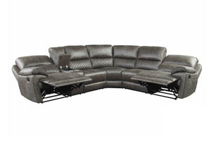 9510 3Pc Recl W/Console Sectional