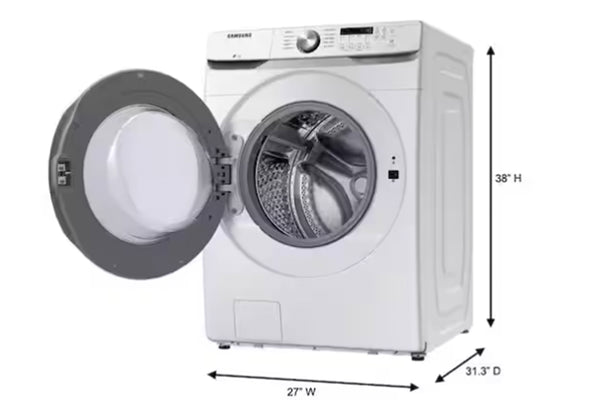 6000 Washer 4.5' F/Load