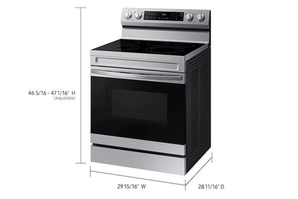 Samsung Ne63a Estufa 30" Ele 5B Airfry Smart