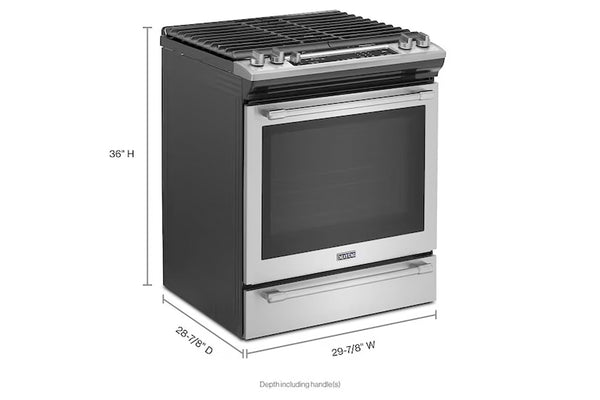 Maytag Estufa 30"Gas Slide-In