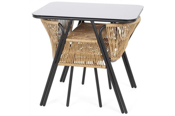Windsor Mesa de Comedor con 2 Sillas