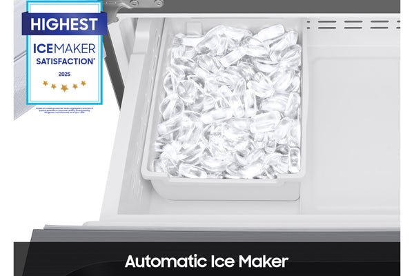 Refrigerator 22' F/3-Door Ext-Water/Dis