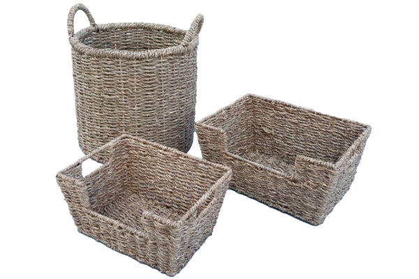 Cestas Redondas 3 Piezas 