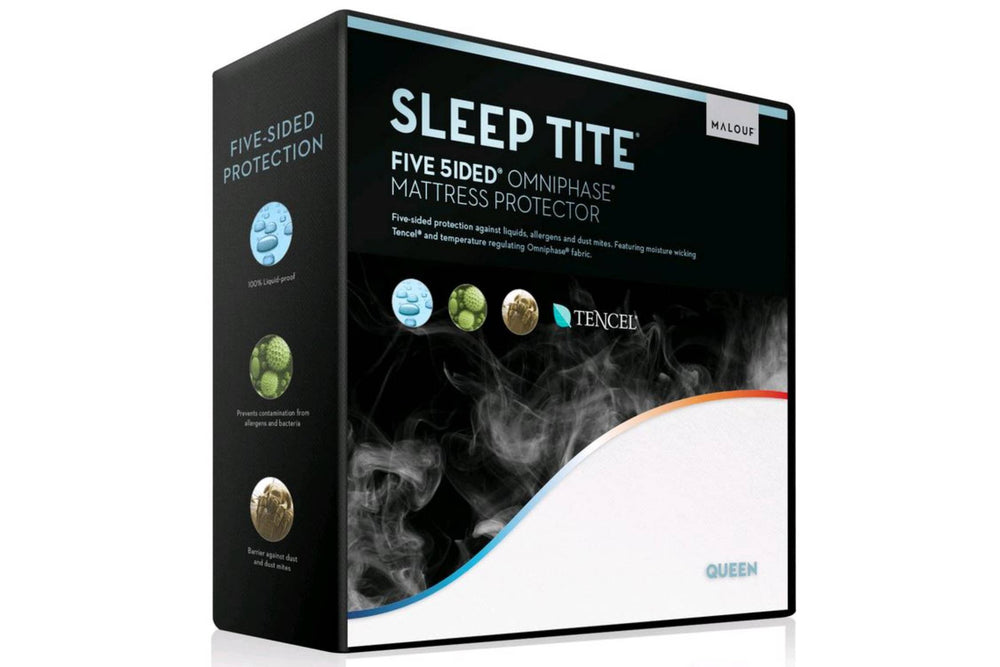 Malouf Sleep Tite Protector De Mattress de 5 Caras
