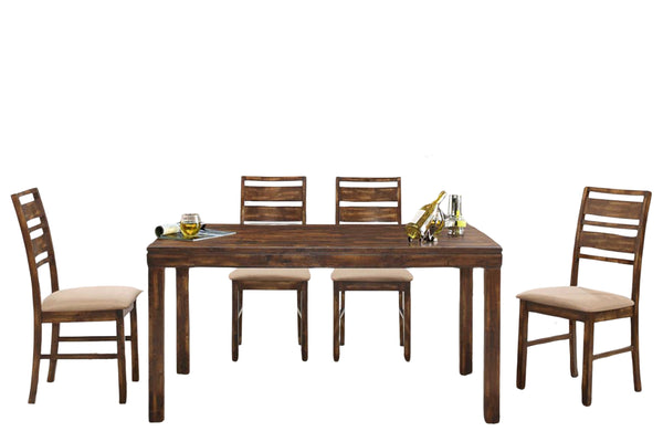 Fanya Dining Table/4 Chairs Set