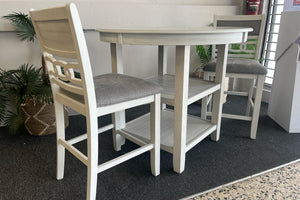 Amherst Mesa Redonda "Counter Height" con 2 Sillas 