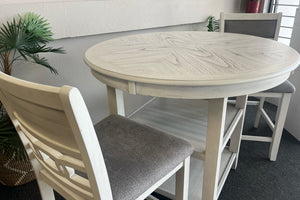 Amherst Mesa Redonda "Counter Height" con 2 Sillas 