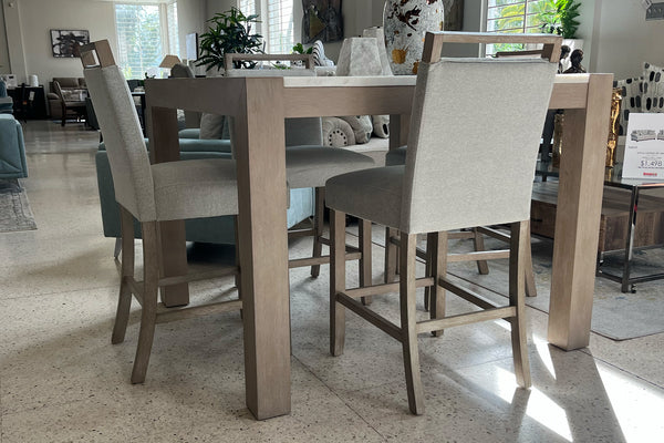 Andrea Counter Table W/4 Stool