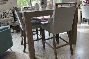 Andrea Counter Table W/4 Stool