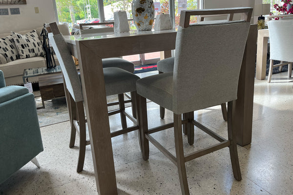 Andrea Counter Table W/4 Stool