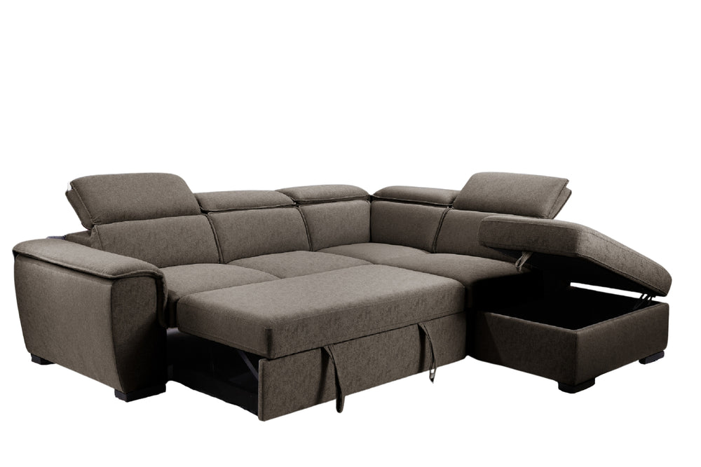 Gerardo Seccional con Ottoman & Almacenamiento