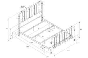 Amira Metal Bed