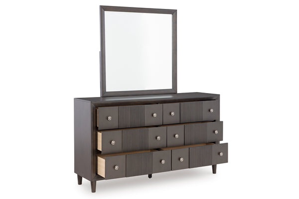 Ashley Urbantrack Bed/Dresser/Mirror Set