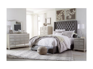 Coralayne Queen Bed, Chest, & Nightstand