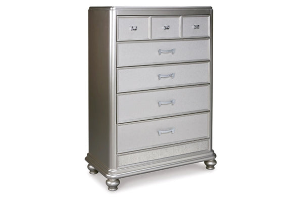 Coralayne Queen Bed, Chest, & Nightstand