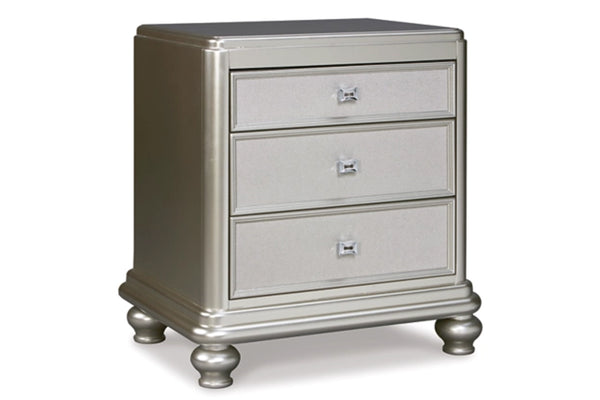 Coralayne Queen Bed, Chest, & Nightstand