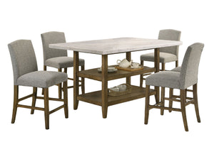 Sahara Counter Table W/4 Stools Set