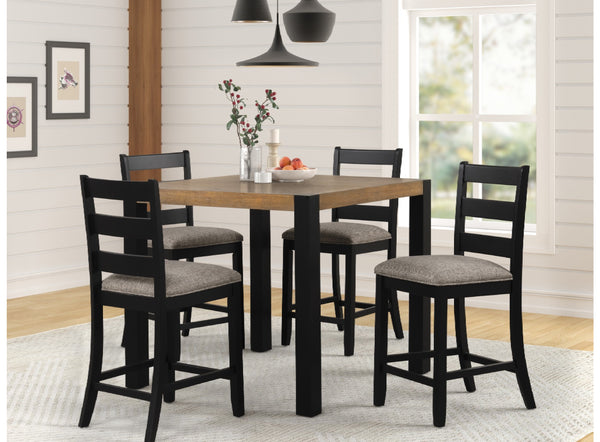 Bronx Counter Table W/4 Stools