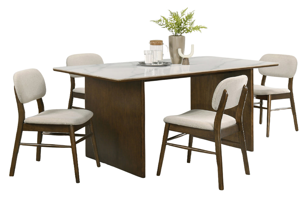 Rachael Mesa de Comedor con 4 Sillas