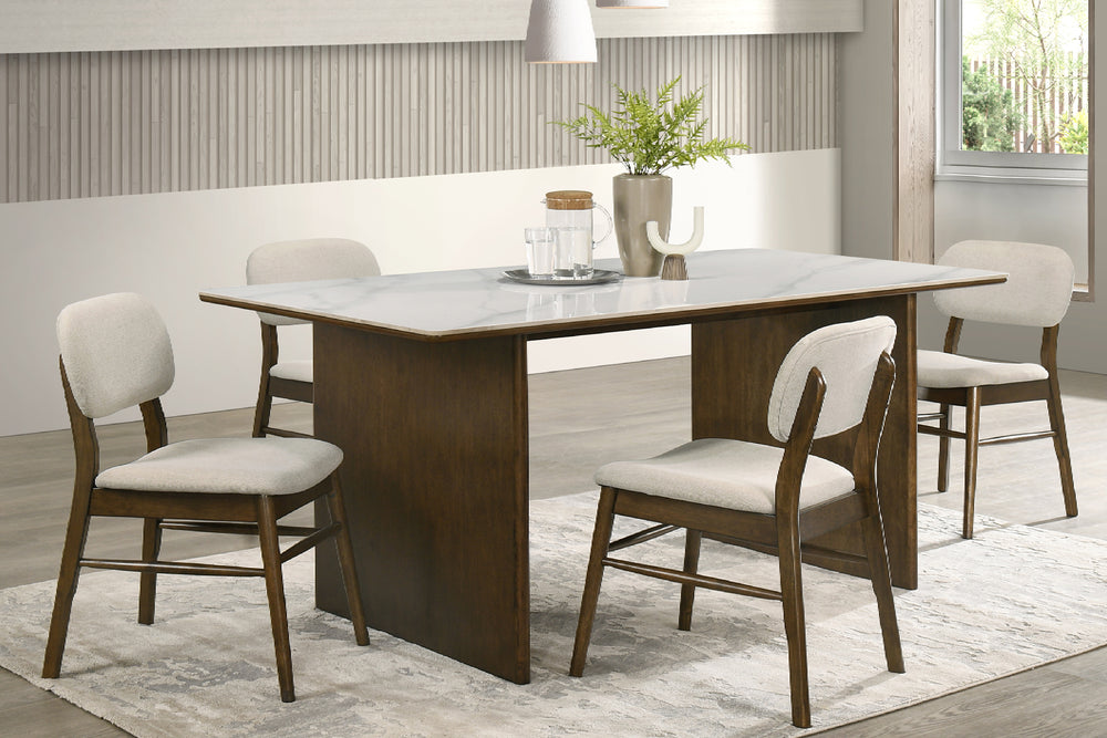 Rachael Mesa de Comedor con 4 Sillas