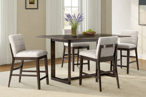 Roanie Mesa de Comedor "Counter Height" con 4 Stools