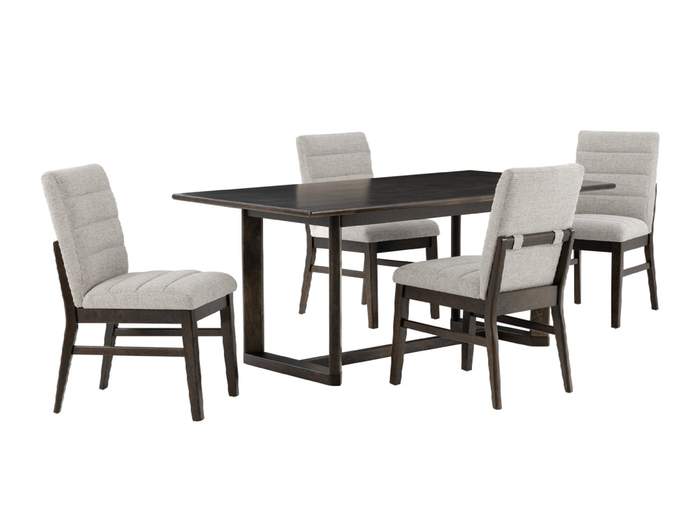 Roanie Mesa de Comedor con 4 Sillas