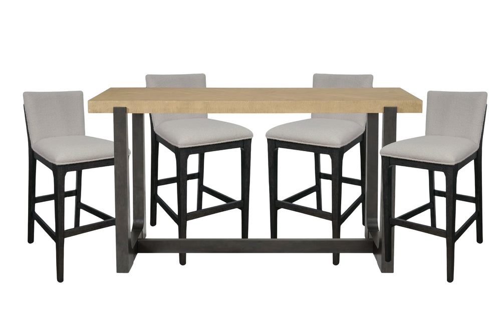 Sutton  Mesa de Comedor "Counter Height" con 4 Taburetes