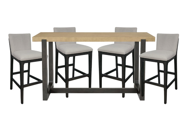 Sutton  Mesa de Comedor "Counter Height" con 4 Taburetes