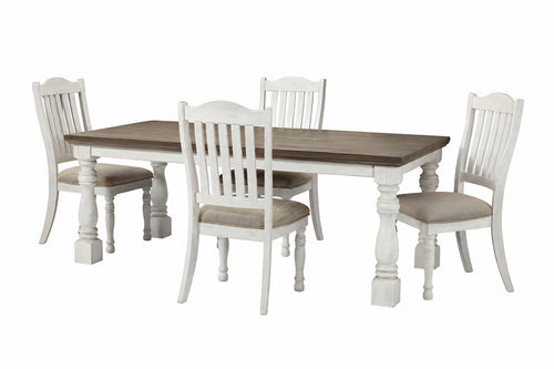 Havalance Dining Table W/ 4 Chair Set