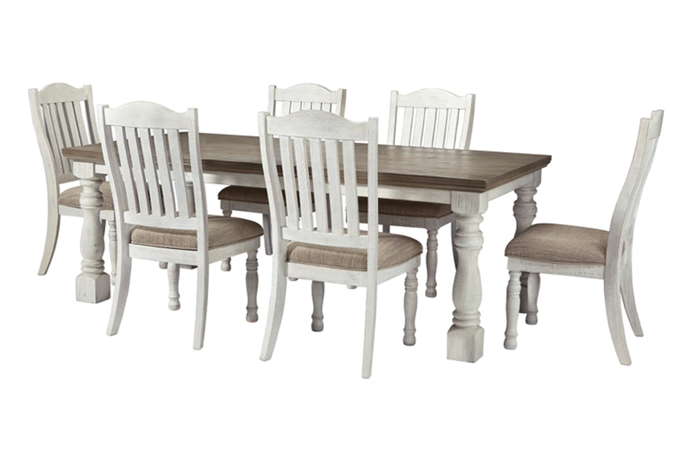 Ashley Havalance Dining Table W/ 4 Chair Set