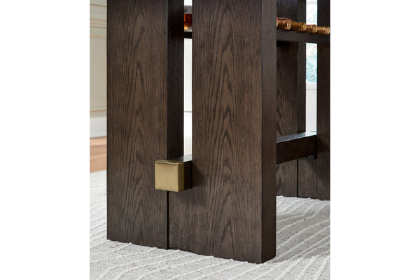 Ashley Burkhaus Mesa Rectangular con 4 Taburetes 