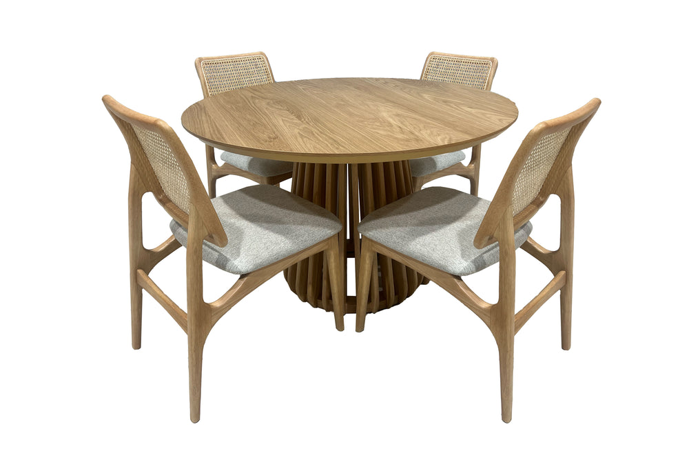 Oceanview Dining Table/4 Chair Set