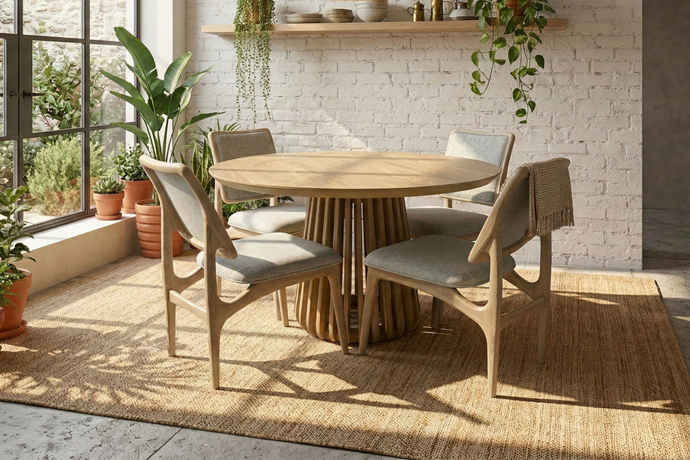 Oceanview Dining Table/4 Chair Set