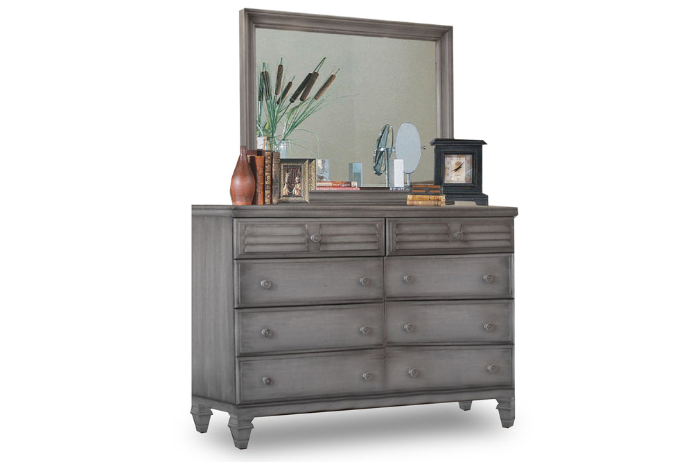 203 Sleigh Bed/Dr/Mr Set