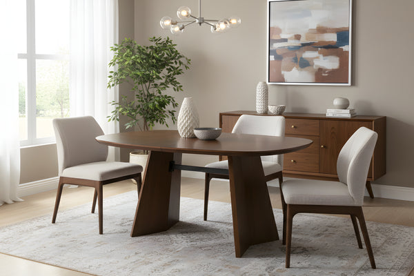 Quartet Dining Table 4/Chairs Set