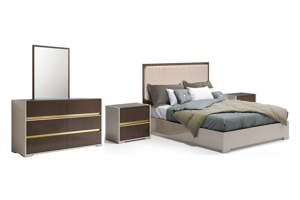 Fabelli-italia Elettra Bed/Dr/Mr/Ns Set