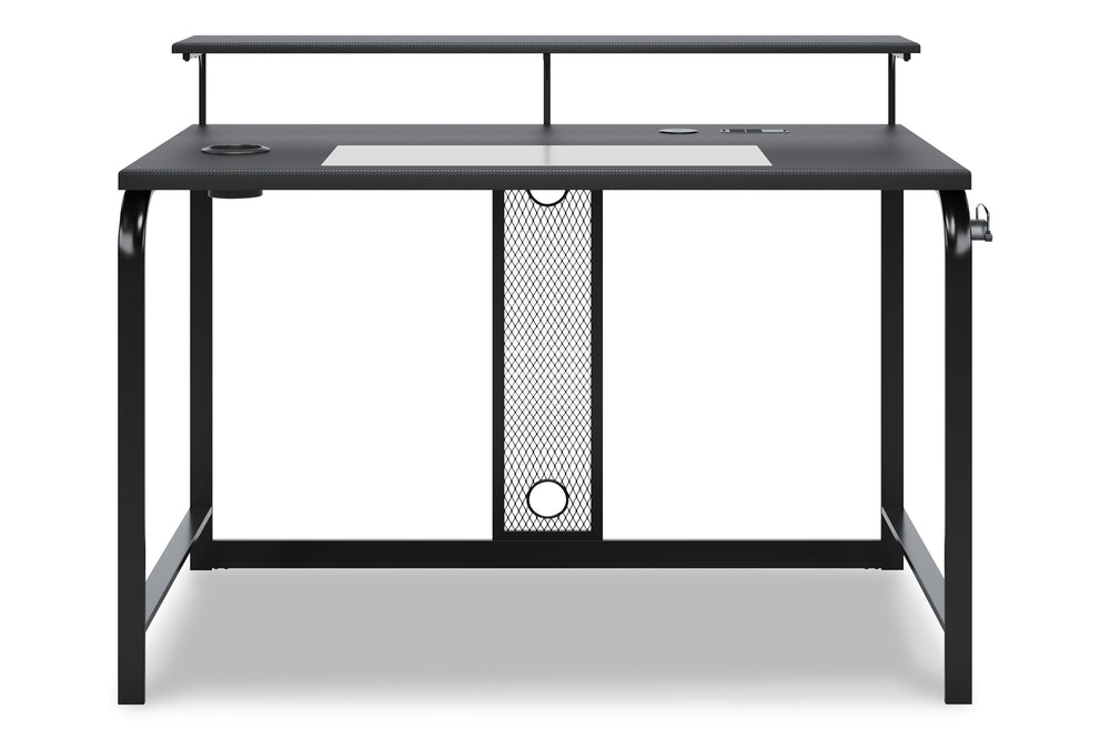 Lynxtyn 48" Gaming Desk with LED Lighting, Wireless and USB Charging