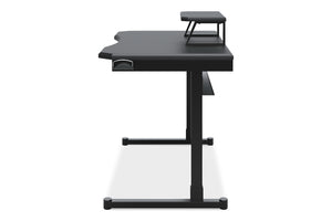 Lynxtyn Escritorio Gaming de 48" con Soporte Elevado para Monitor y para Auriculares