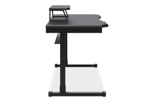 Lynxtyn Escritorio Gaming de 48" con Soporte Elevado para Monitor y para Auriculares