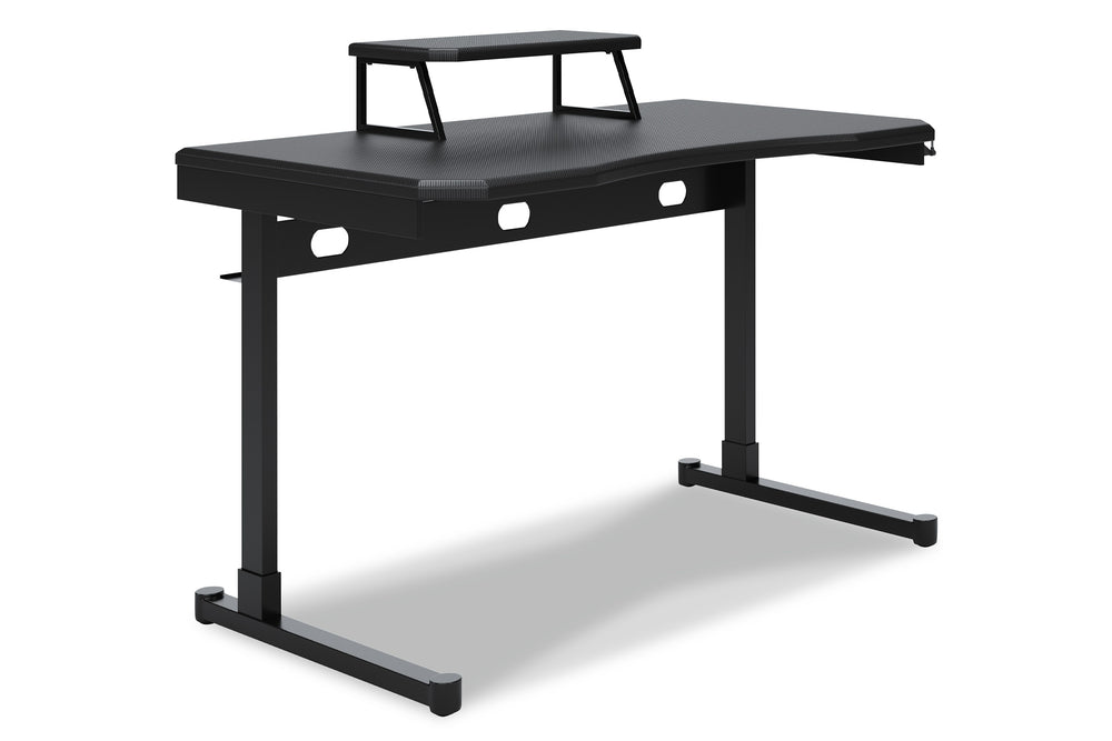 Lynxtyn 48" Gaming Desk with Raised Monitor Stand and Headset Hanger