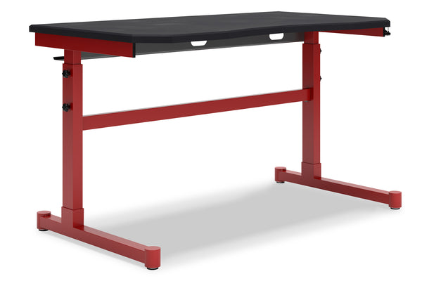 Lynxtyn 48" Adjustable Height Desk with Headset Hanger
