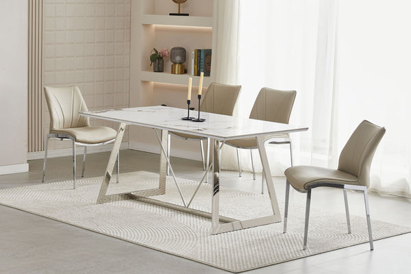 Hoot H734 Mesa de Comedor con 4 Sillas
