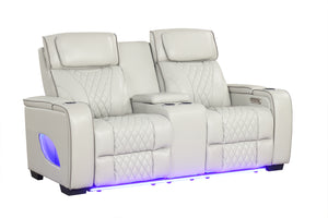 Jedy Loveseat Reclinables Eléctrico con Reposacabezas