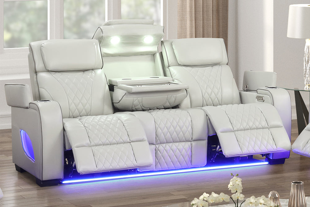 Jedy Sofá Reclinables Eléctrico con Reposacabezas