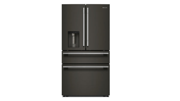36" Refrigerator Standard Depth French Door in Black Ore with FreshChill Full-Width Refrigerated Drawer